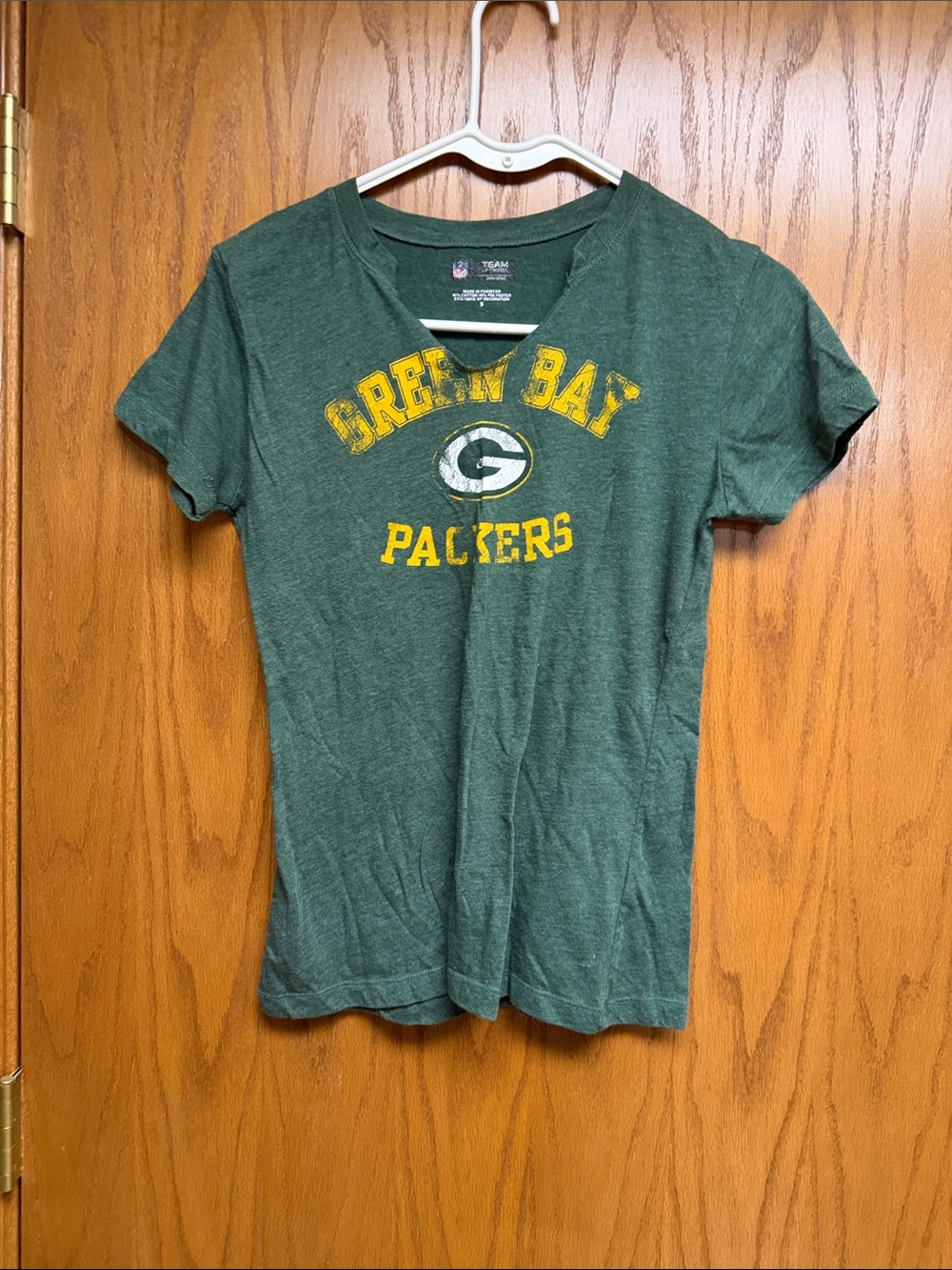 Team Apparel Women's Dark Green Crew Neck Tee